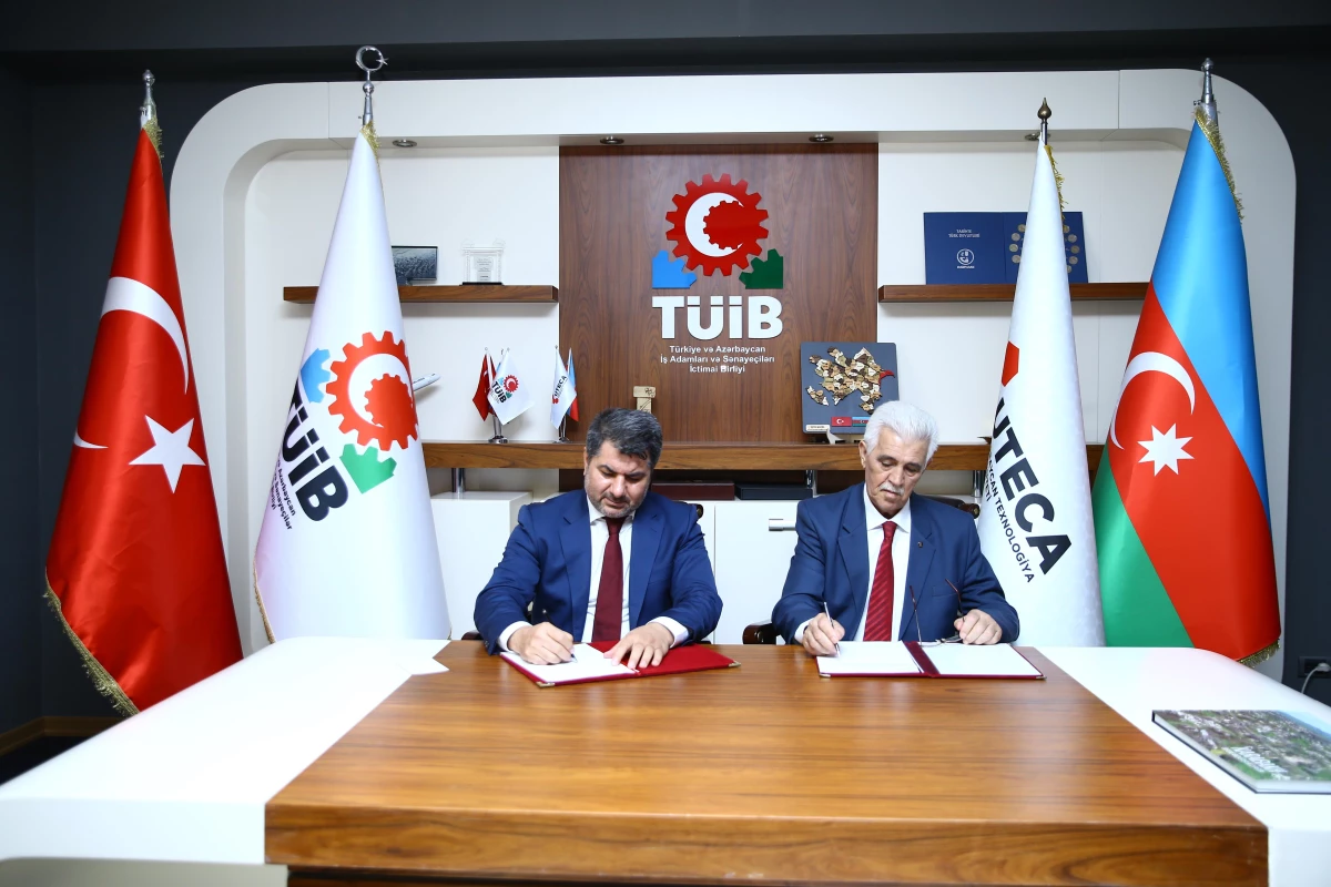 Türk iş adamları kuruluşu TÜİB\'den Azerbaycan Teknoloji Üniversitesine destek