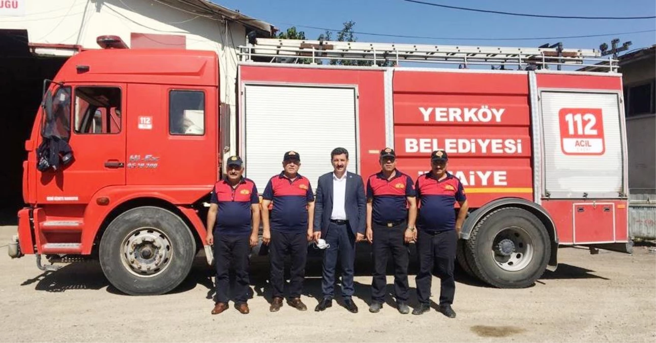Yerköy Belediyesi Manavgat\'a itfaiye ekibi gönderdi
