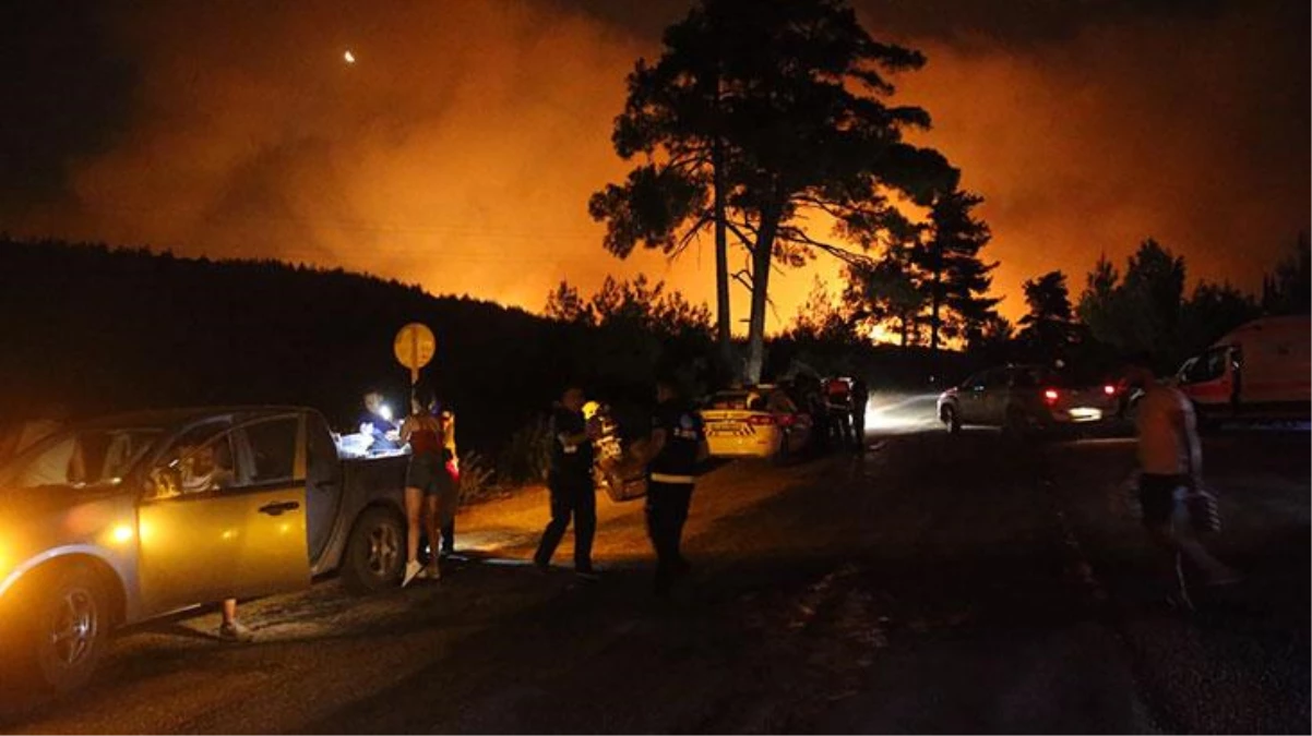 Bodrum\'dan kötü haber! Milas\'ta çıkan yangın nedeniyle 2 mahalle tahliye edildi