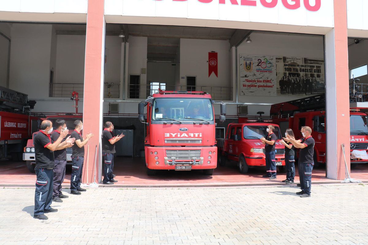 Lüleburgaz Belediyesi itfaiye ekipleri Marmaris\'e gönderildi