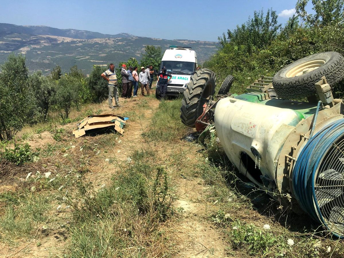 Son dakika haber! Osmaneli\'nde traktör kazası: 1 ölü
