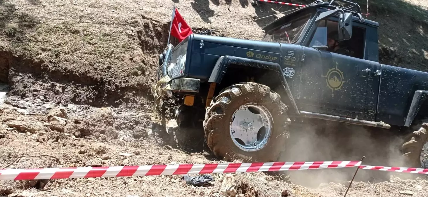 (Özel haber) 2 bin 500 nüfuslu Dodurga\'da Off-Road heyecanı yaşandı