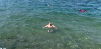Sıcaktan bunalanlar boğaza akın etti