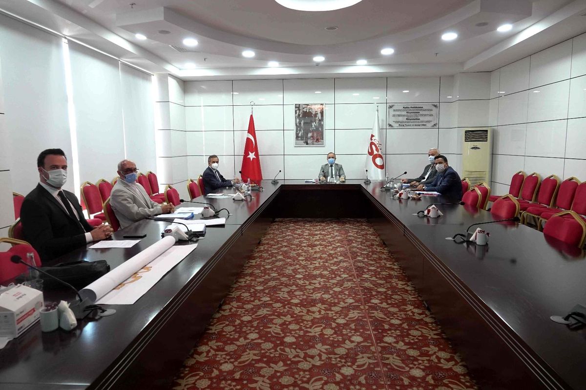 TEKNOVA OSB Yönetim Kurulu Toplantısı Elazığ TSO\'da gerçekleştirildi