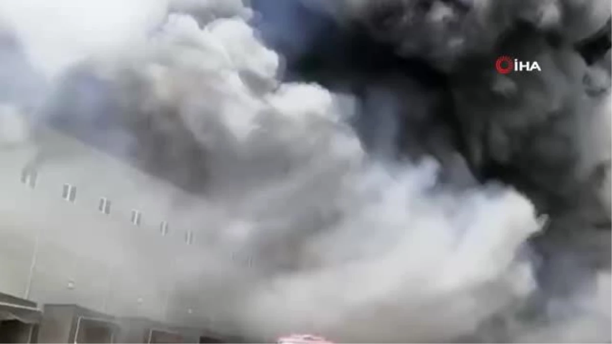 Ukrayna\'da depoda büyük yangın