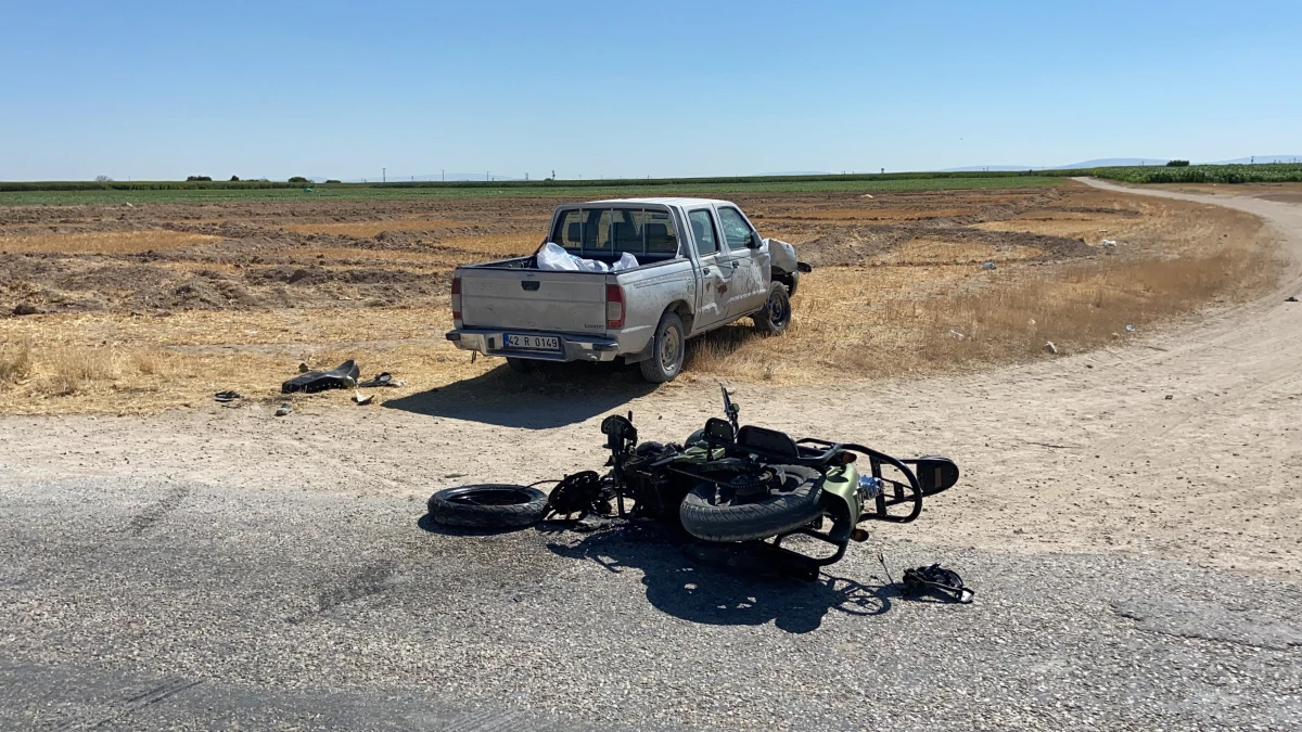 Son dakika haber | Aksaray\'da hafif ticari aracın motosiklete çarptığı kazada 5 yaşındaki çocuk öldü, 3 kişi de yaralandı