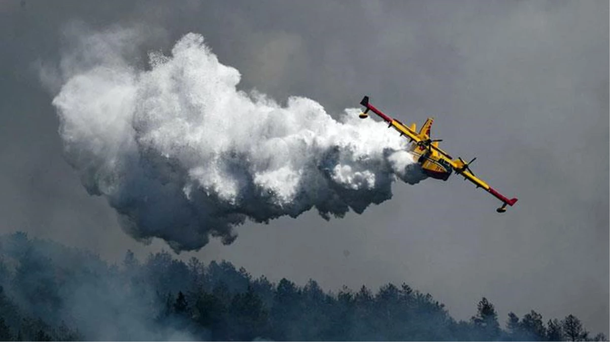 Avrupa Birliği\'den gönderilen yangın söndürme uçakları sabah saatlerinde çalışmalara katılacak