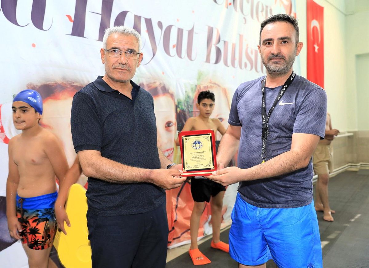 Battalgazi\'deki yüzme kursu yoğun ilgi görüyor