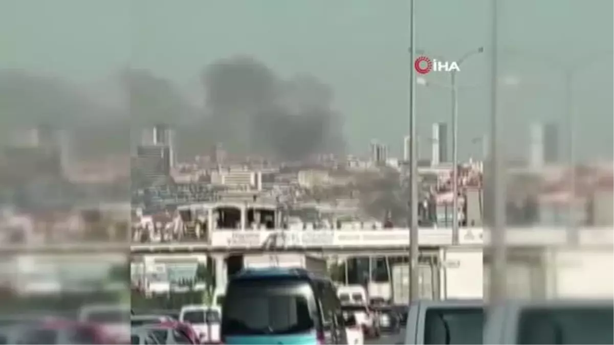 Son dakika... Beylikdüzü\'nde sanayi sitesinde yangın