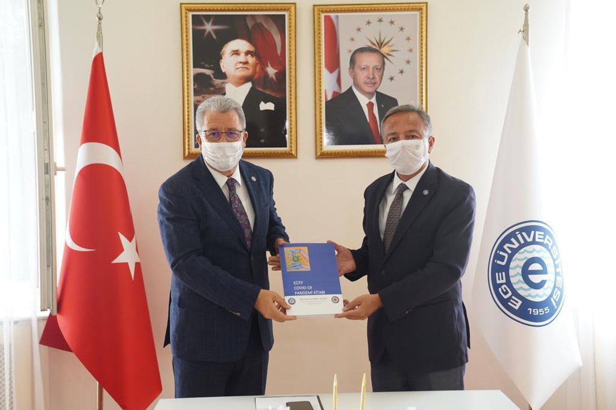 EÜTF ve EÜTF Hastanesinin Covid-19 Pandemi Raporu kitaplaştırıldı