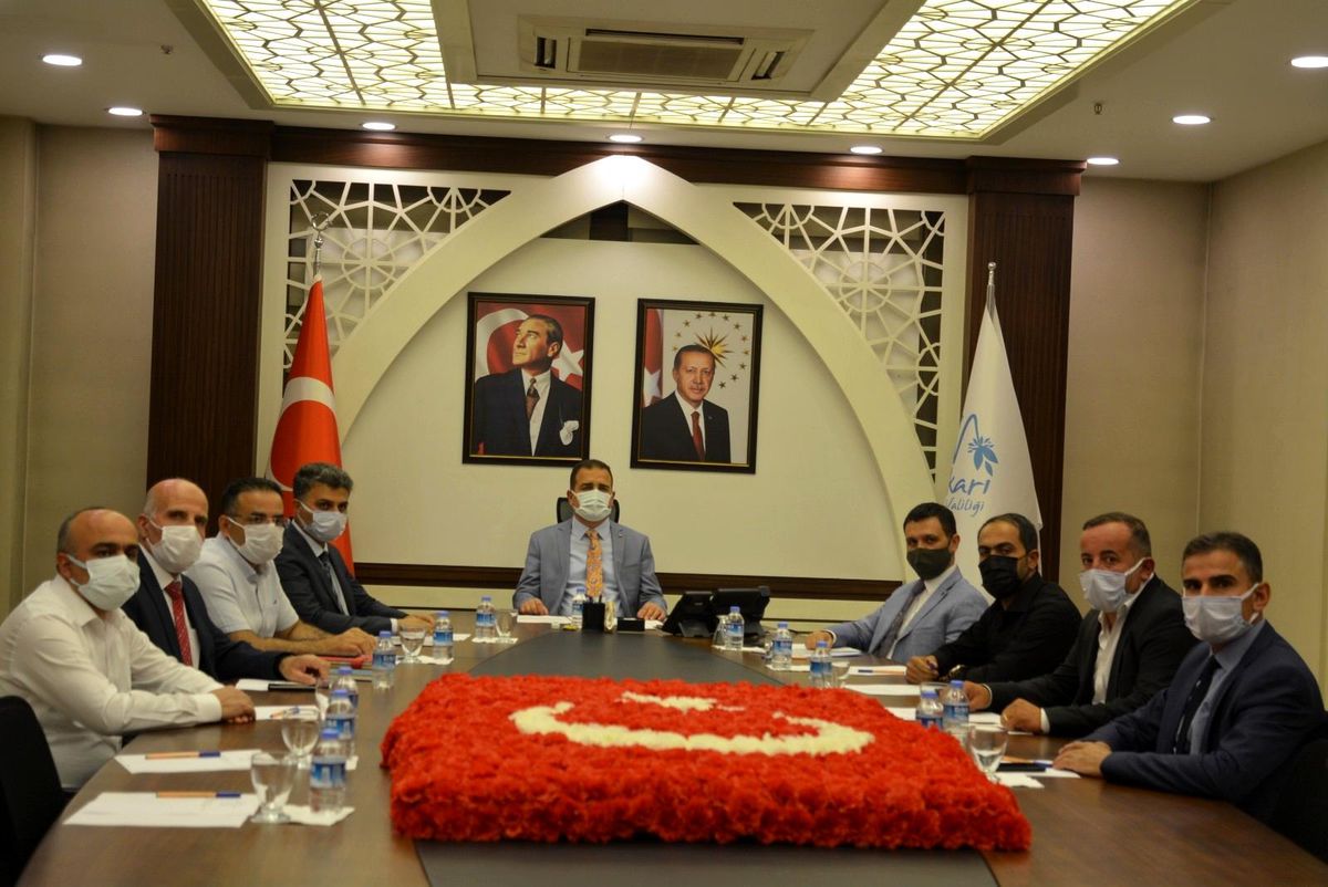 Hakkari\'de OSB Müteşebbis Heyeti Toplantısı yapıldı