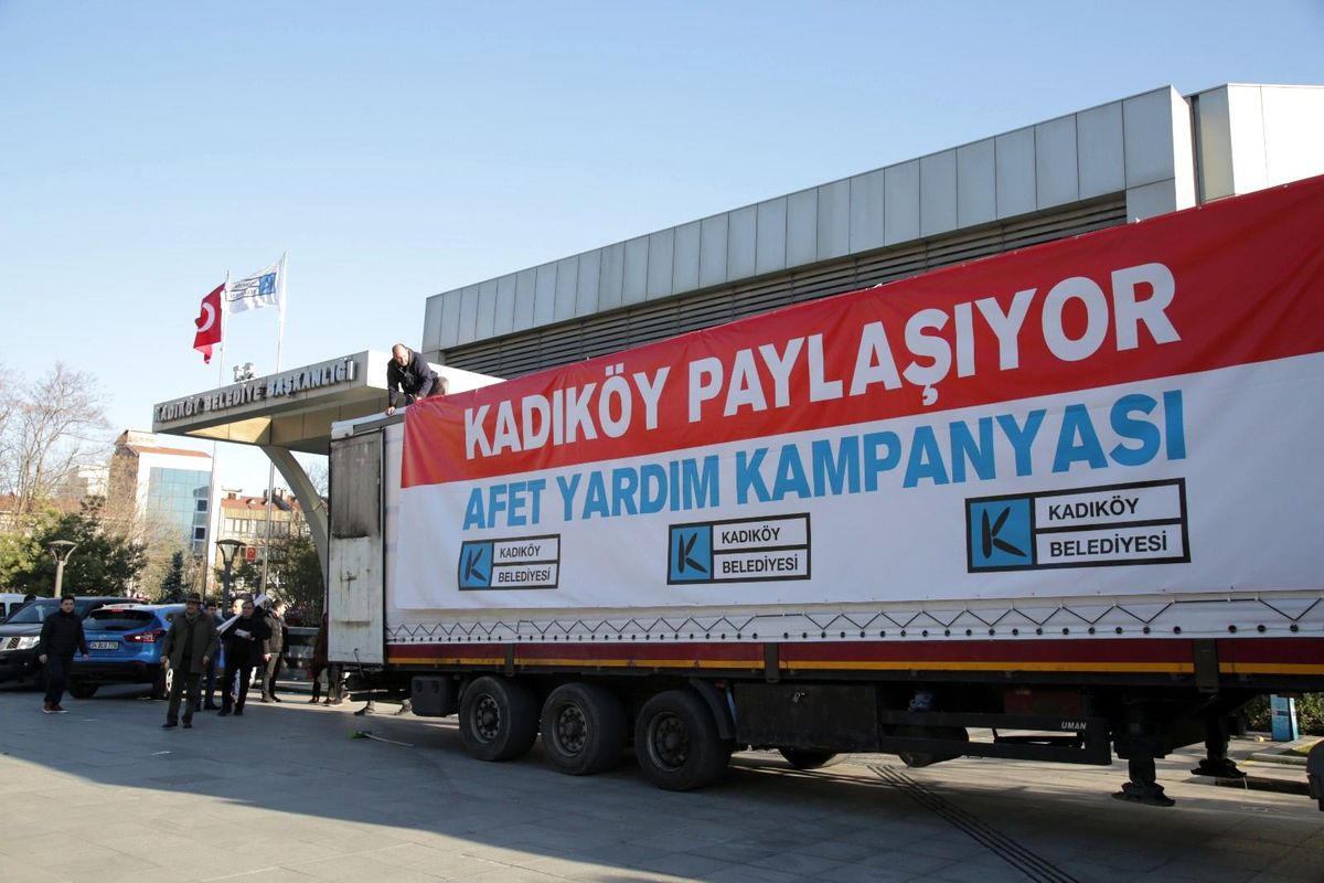 Kadıköy\'den afet yardım kampanyası
