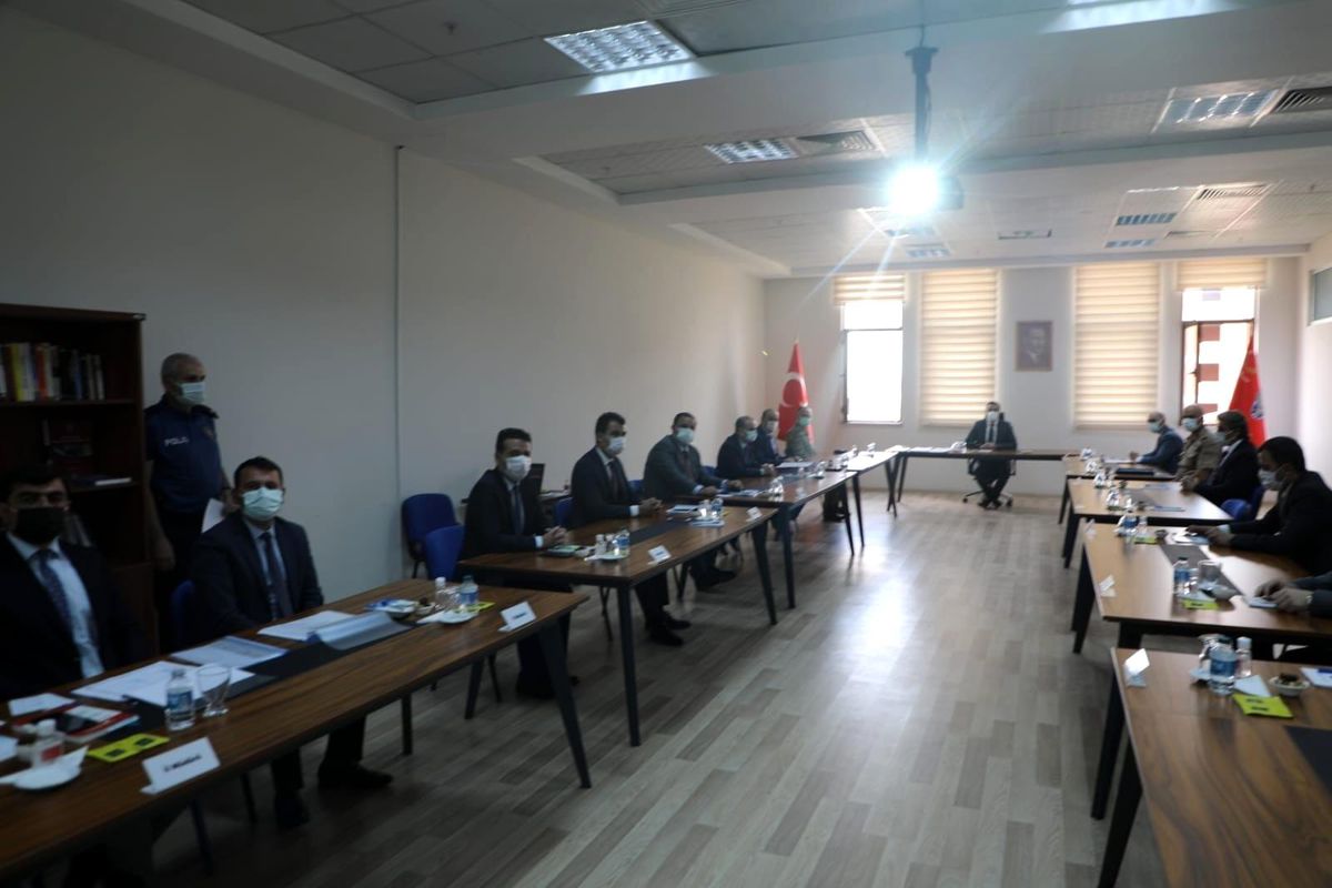 Kars\'ta İl Güvenlik ve Asayiş toplantısı yapıldı