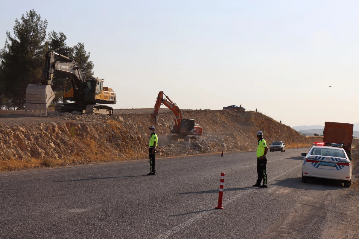 Kilis-Akbez kara yolunda duble yol çalışmaları başladı