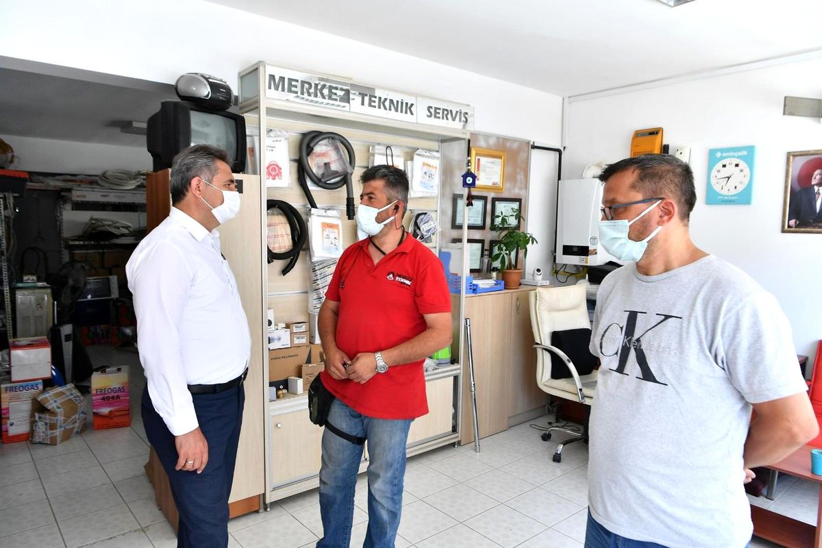 Mamak Belediye Başkanı Köse\'den esnafa ziyaret