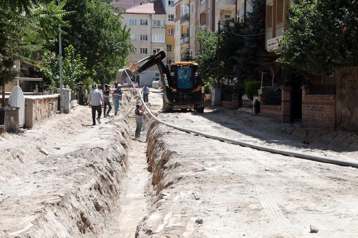 Nevşehir Belediyesi Altyapı Çalışmalarına Hız Verdi
