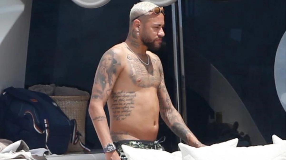 Neymar son haliyle futbolseverleri şaşırttı! Tatilde kilo alan yıldız futbolcu objektiflere yakalandı