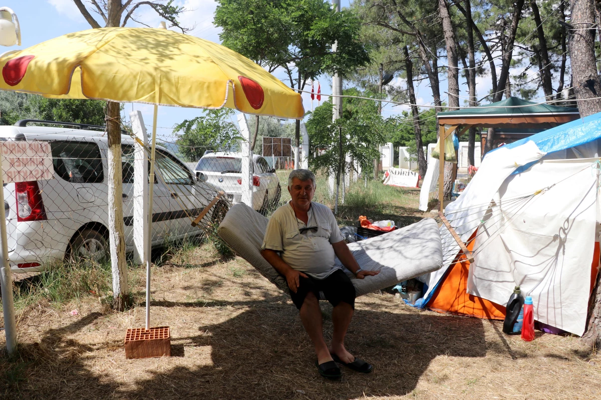 Saros\'ta otel ve yazlıklara alternatif tatil: Çadır kampı