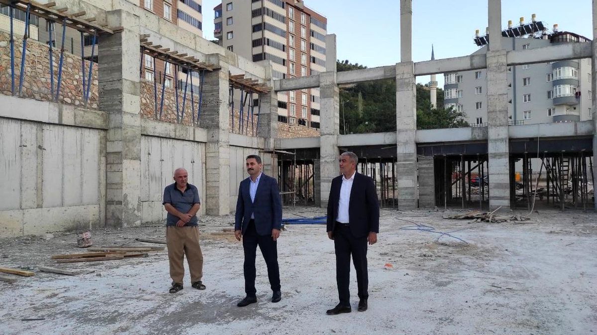 Spor kompleksi yapımından sona yaklaşıldı