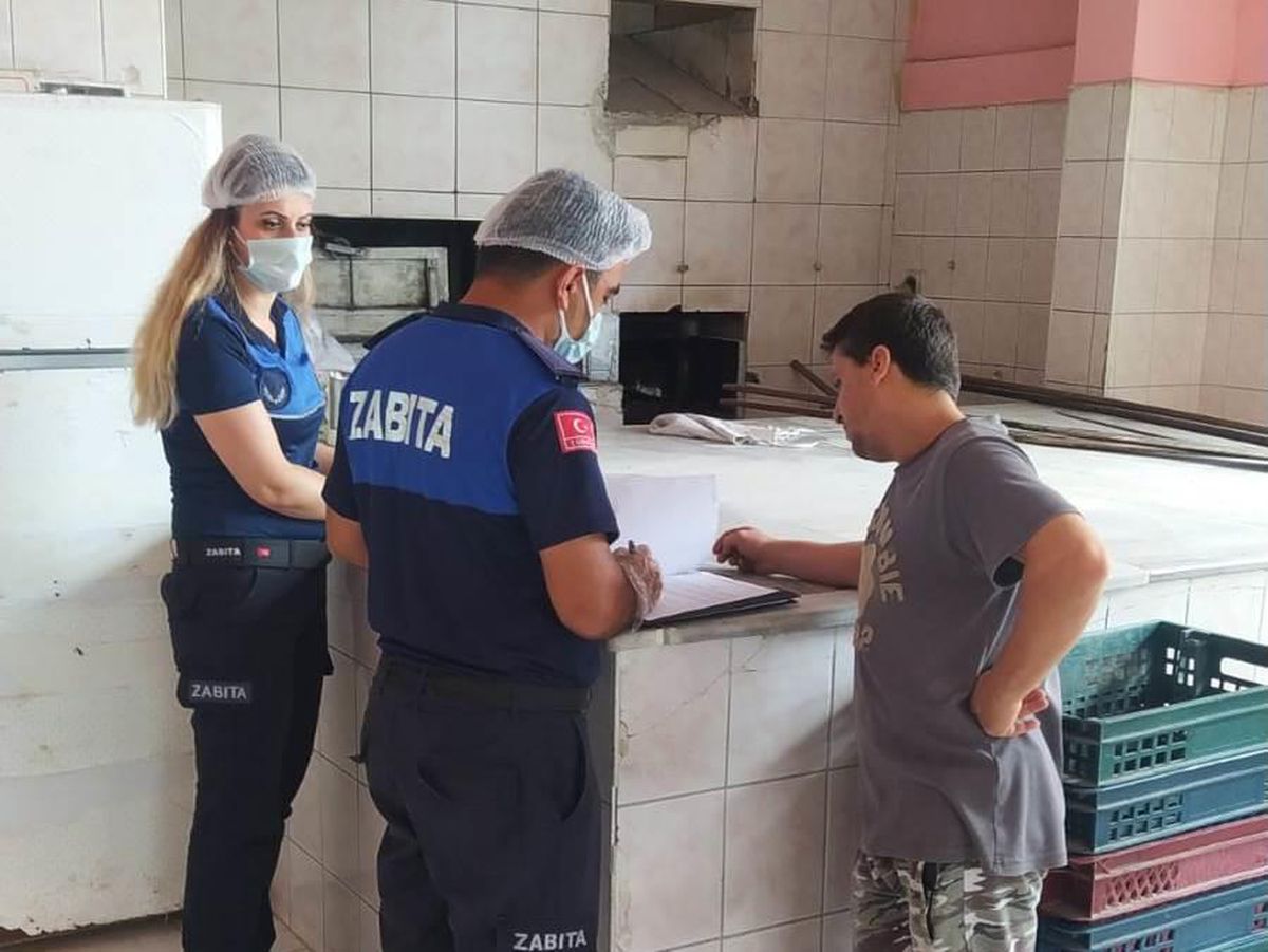 Terme\'de fırınlar denetlendi