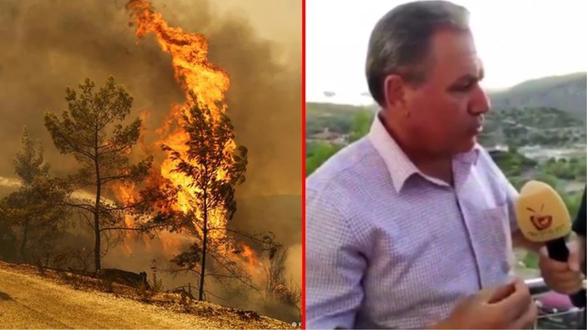 Yangın nedeniyle boşaltılan Gündoğmuş ilçesinin Belediye Başkanı Özeren\'den skandal sözler: \'Keşke evimiz yansaydı\' diyecekler