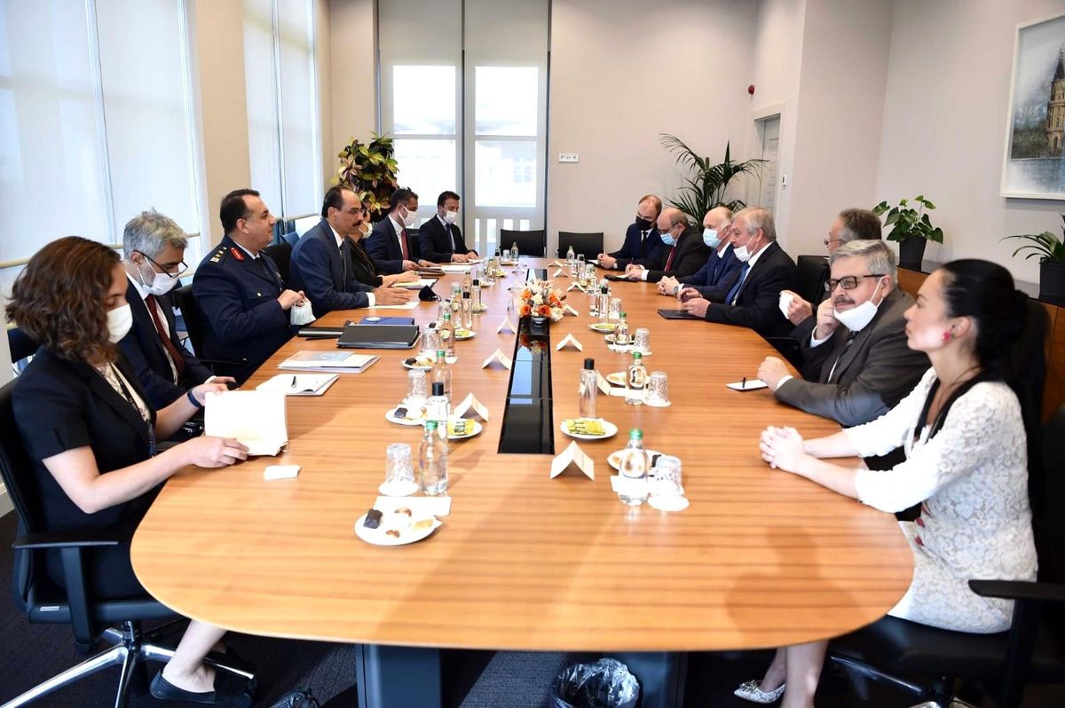 Cumhurbaşkanlığı Sözcüsü Kalın, Rusya Federasyonu Suriye Özel Temsilcisi Lavrentiyev ile görüştü
