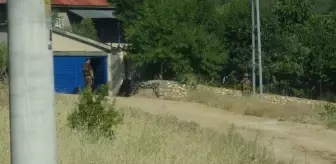 Konya'da 7 kişinin cinayet şüphelisinin bulunması için boş evlerde arama