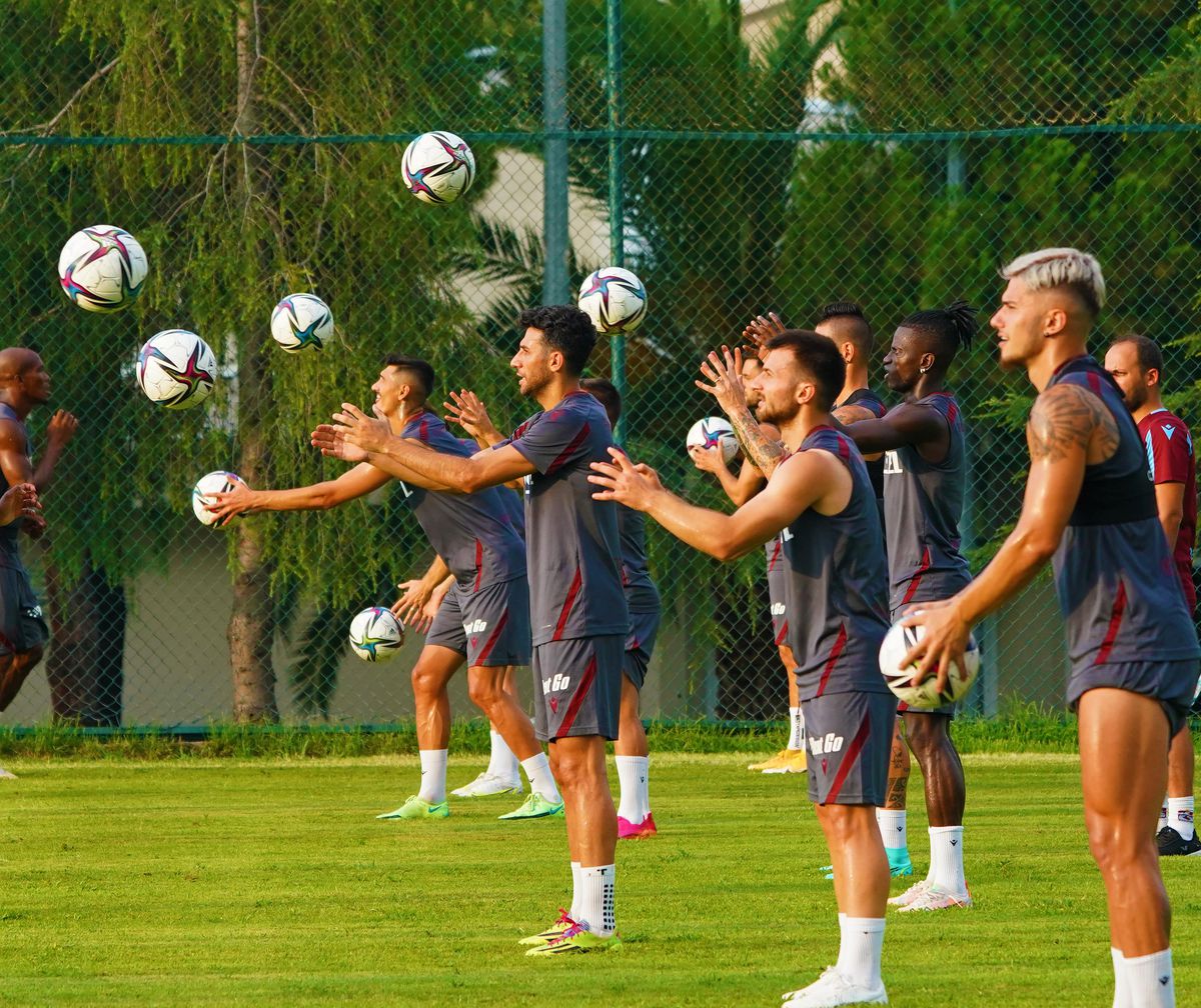 Trabzonspor, Molde maçının hazırlıklarını sürdürdü
