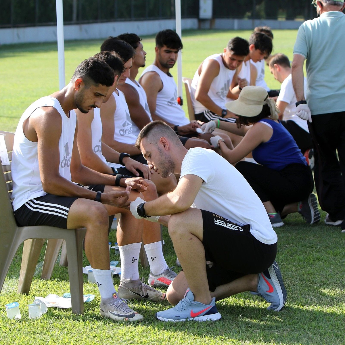 Turgutluspor oyuncuları laktak testinden geçti