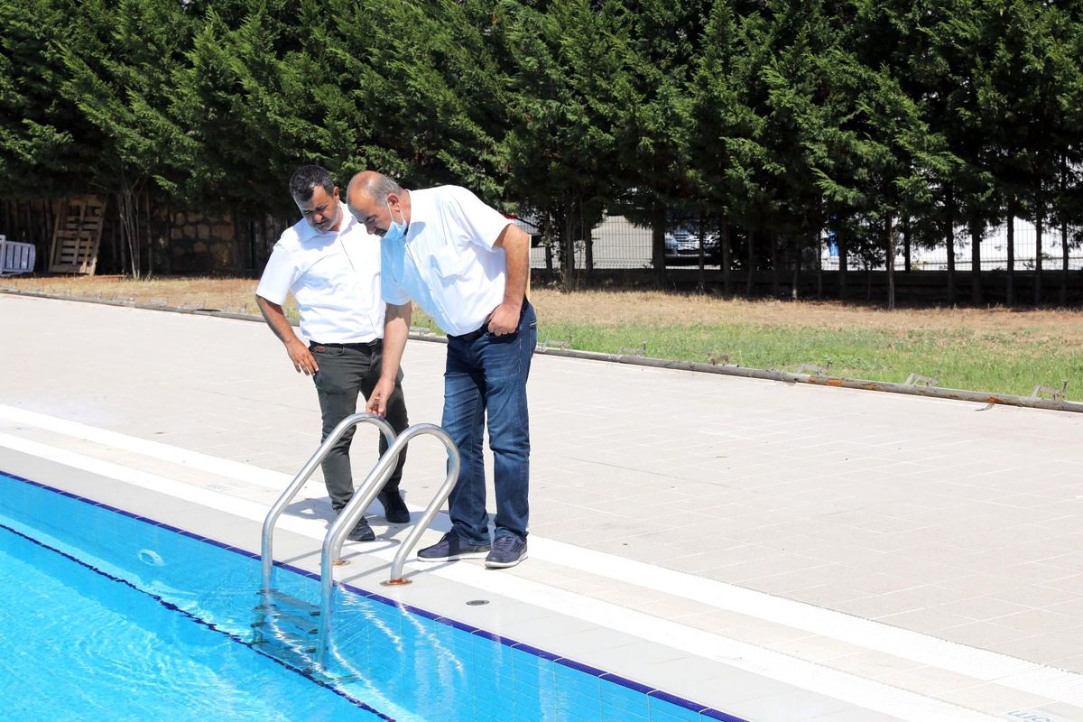 Türkyılmaz tesisleri yerinde inceledi