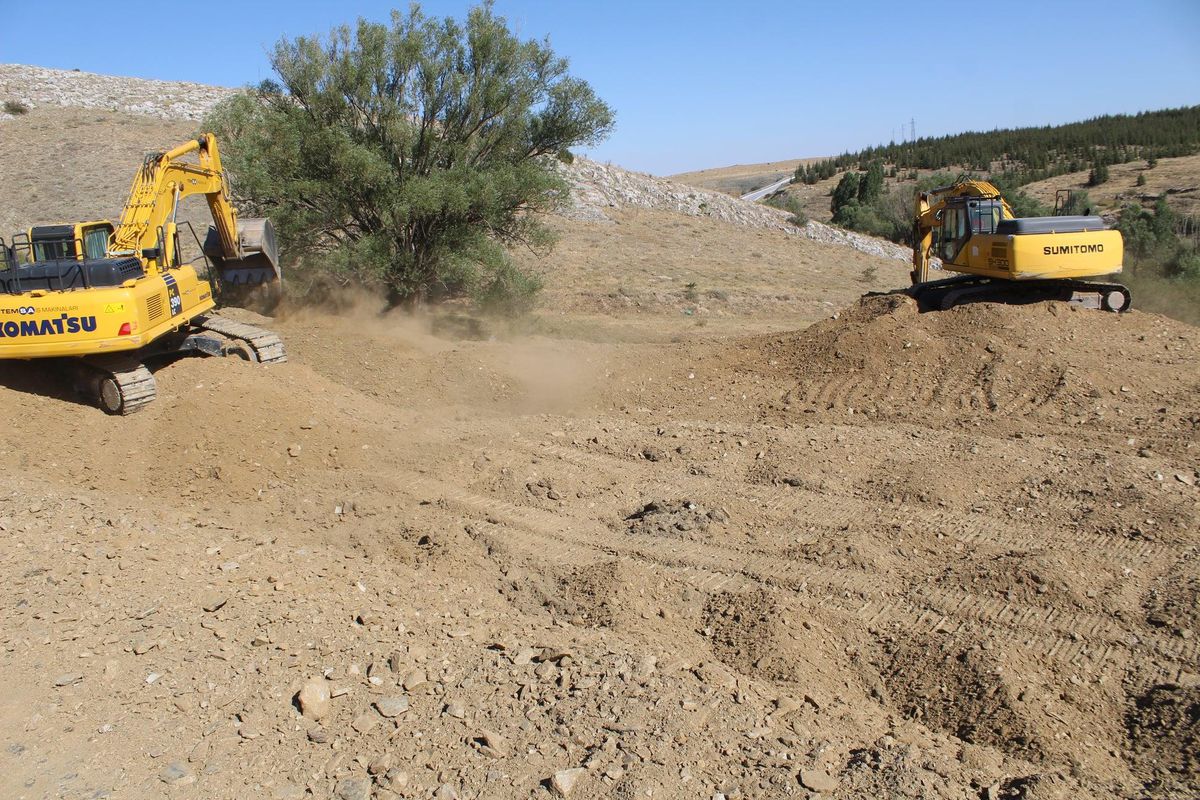 Yunak\'ta 250 milyon liraya mal olacak kara yolu yatırımı için çalışmalara başlandı