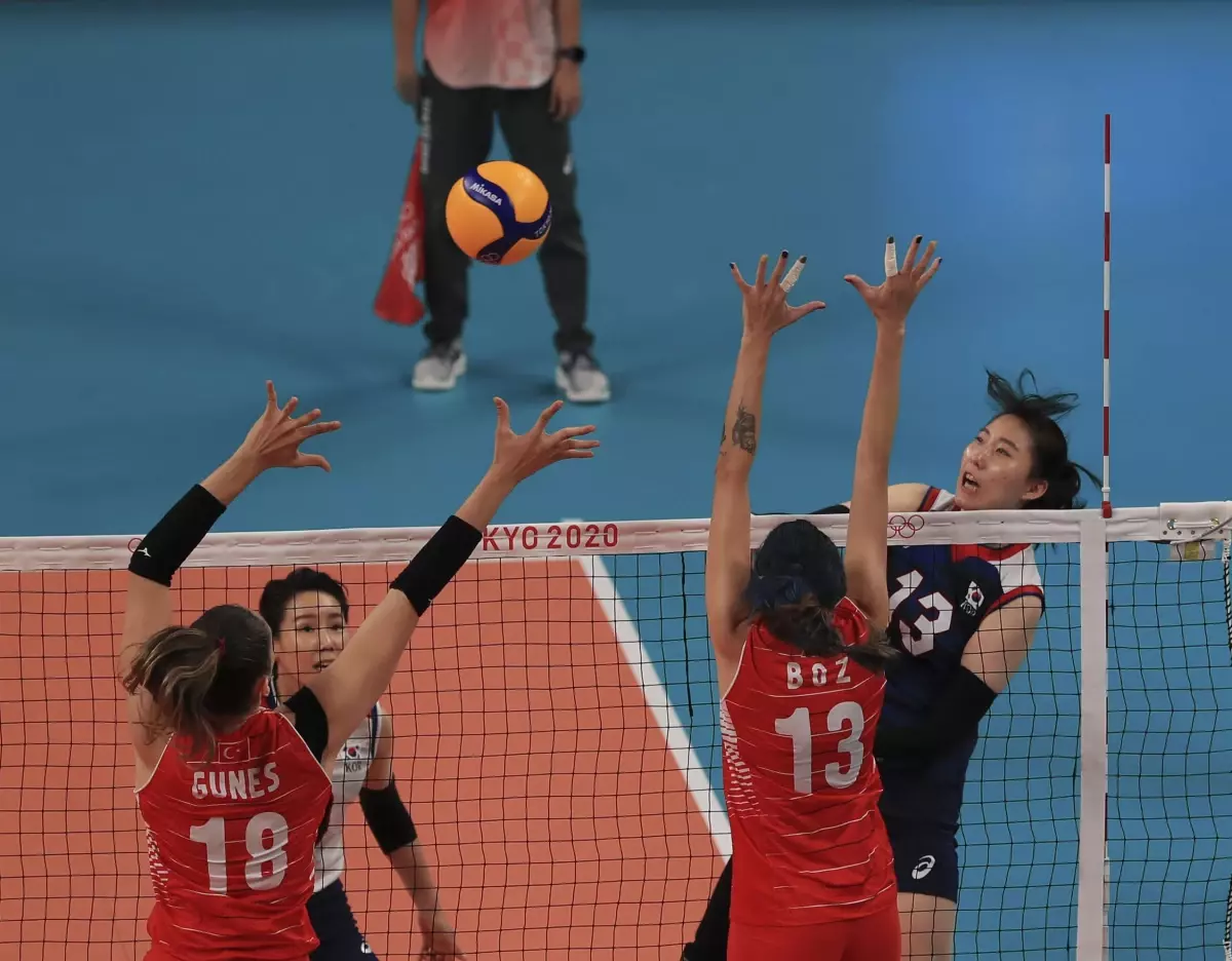 A Milli Kadın Voleybol Takımı, Tokyo\'ya veda etti (YENİDEN)