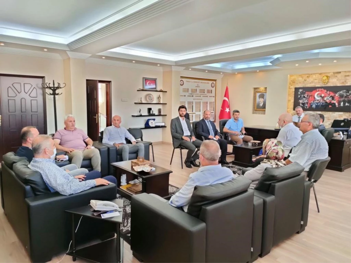 AK Parti\'den Tokat İl Emniyet Müdürü Armağana Adnan Erdoğan\'a ziyaret