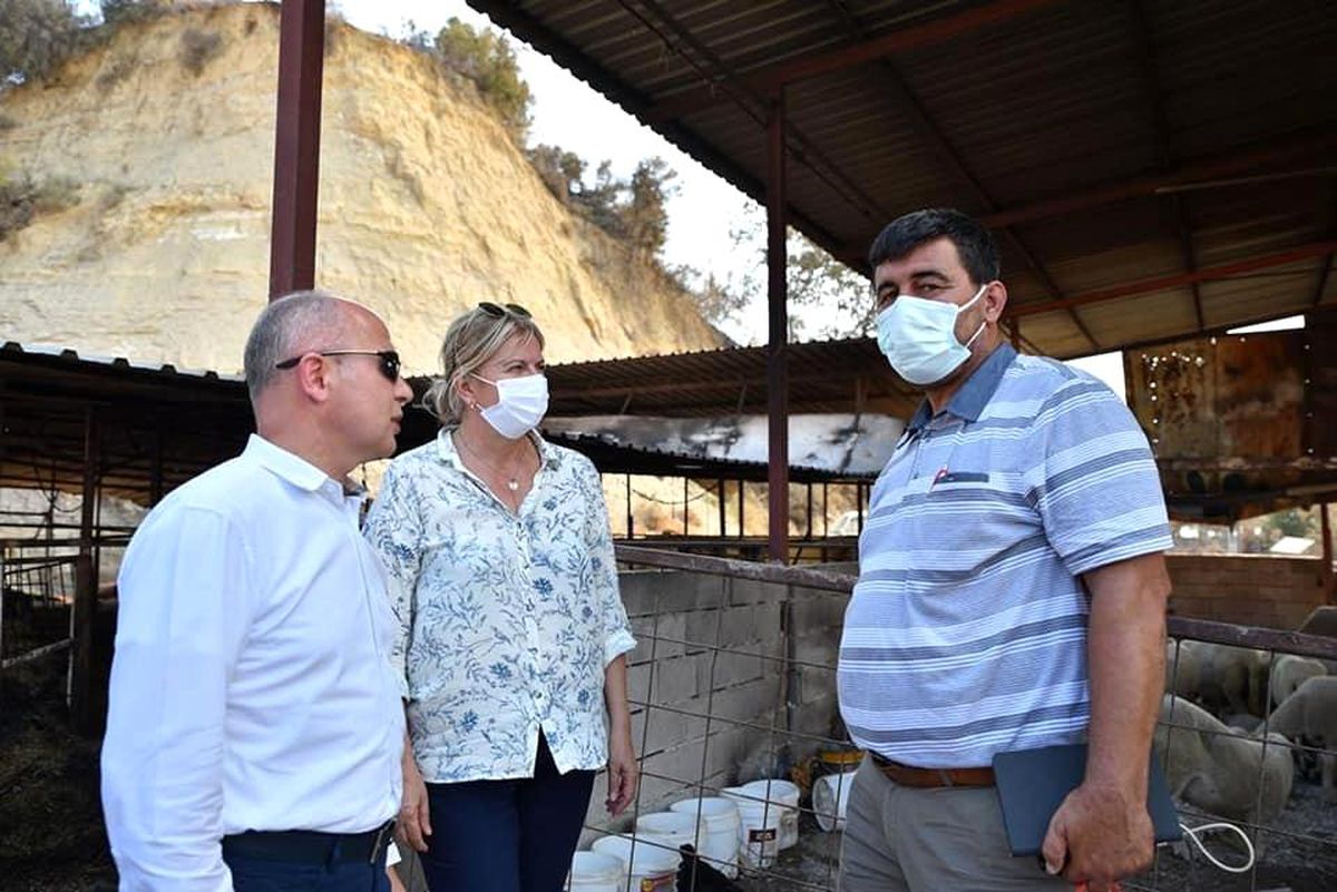 Başkan Gürkan\'dan âfet bölgesine destek ziyareti