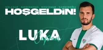 Son dakika spor: Bursaspor'un ilk yabancı transferi Luka Capan