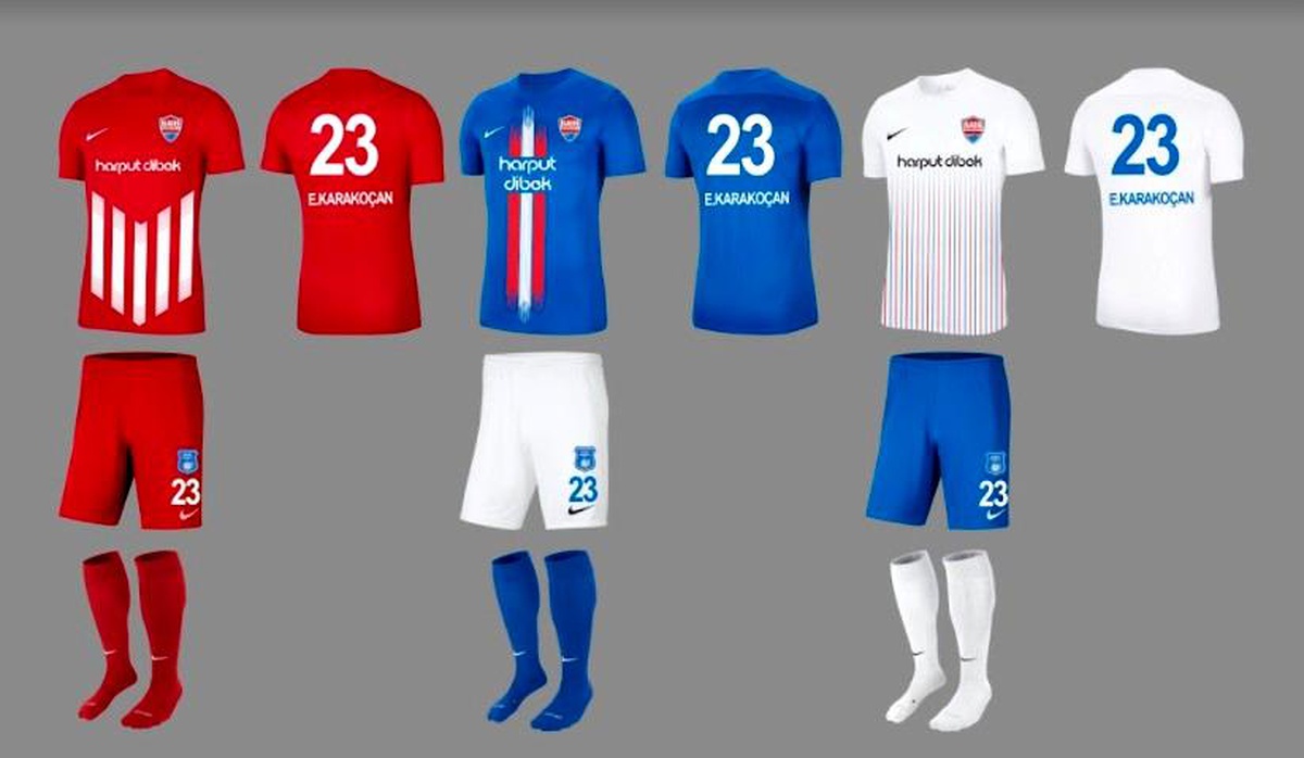 Elazığ Karakoçan FK\'nın yeni sezon formaları tanıtıldı