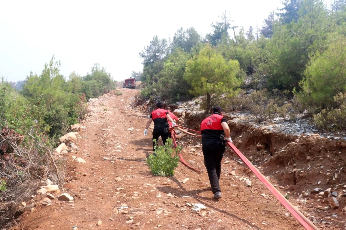 Emniyet Genel Müdürlüğü birlikleri orman yangınlarıyla mücadelede, Antalya\'daki ekiplere destek veriyor