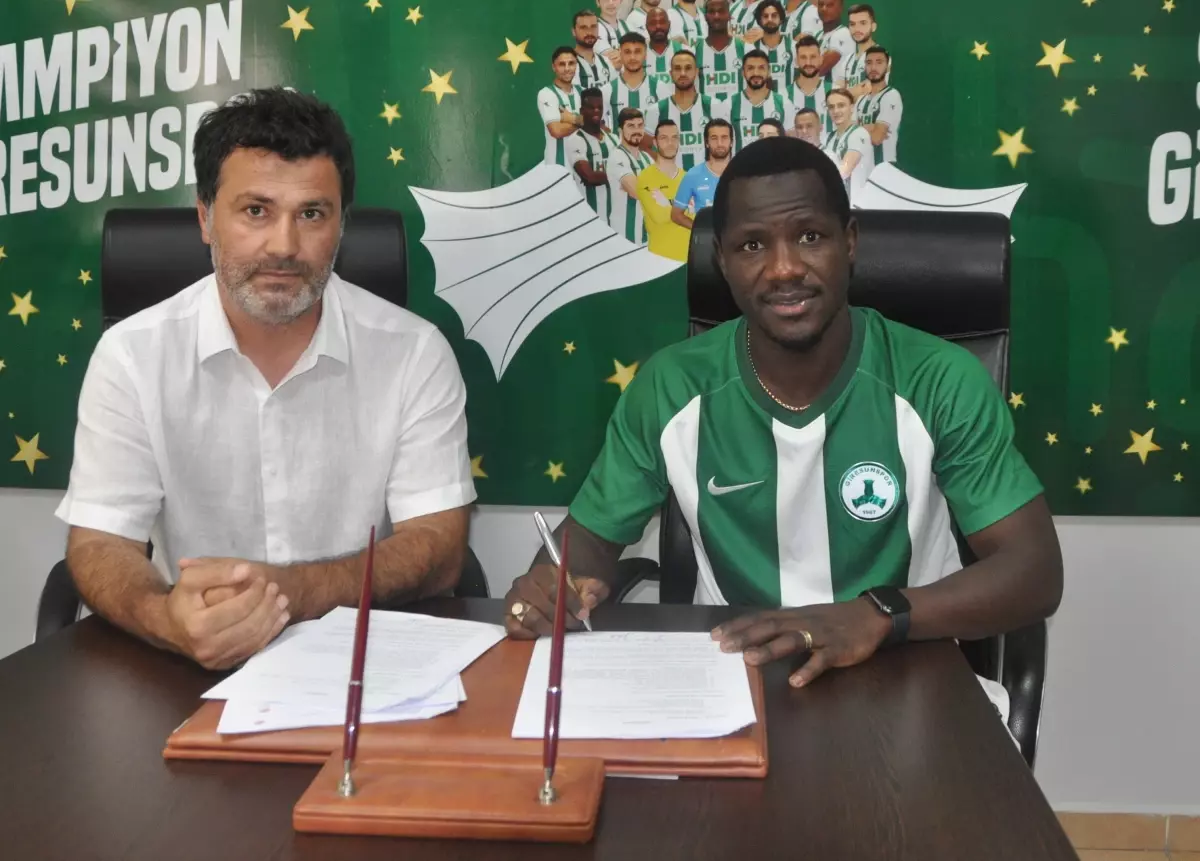 GZT Giresunspor, Hamidou Traore\'yi kadrosuna kattı