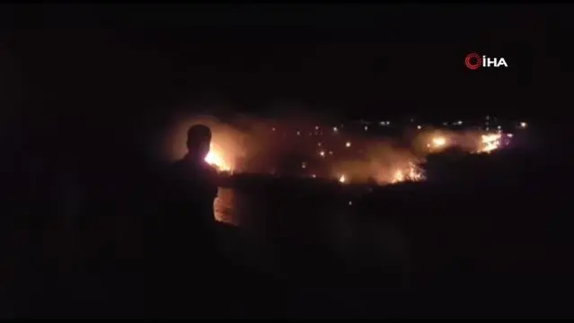 Hatay'da otluk yangını kontrol altına alındı