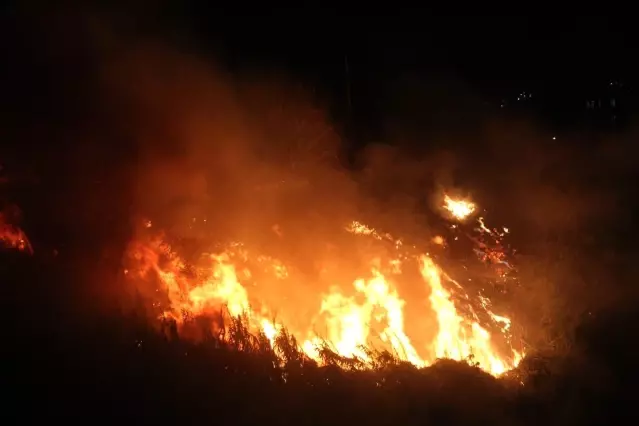 Hatay'da otluk yangını kontrol altına alındı