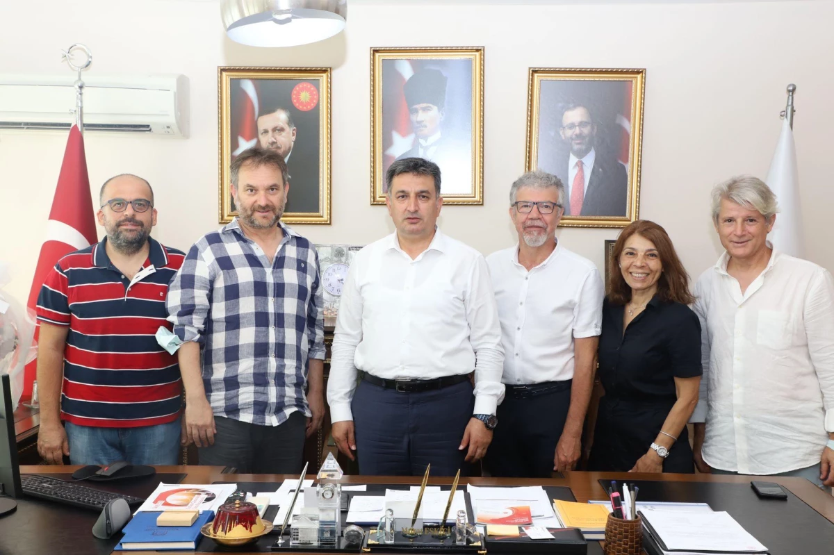 TSYD İzmir Şubesi\'nden Gençlik ve Spor İl Müdürü Murat Eskici\'ye ziyaret