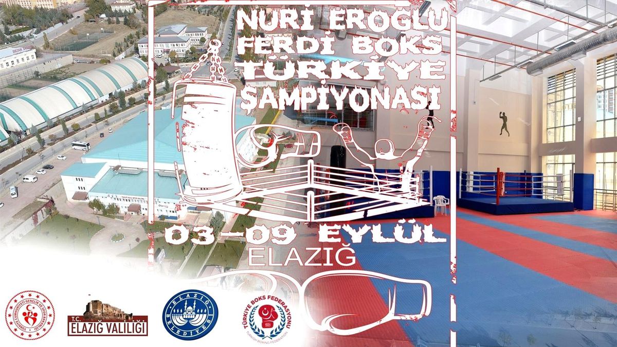 Türkiye Ferdi Boks Şampiyonası Elazığ\'da