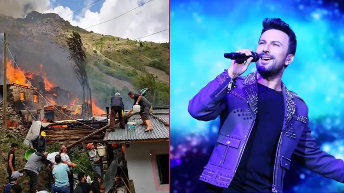 Tarkan\'dan takdir toplayan hareket! Yangın bölgelerine yarım milyonluk gizli yardımda bulundu