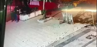 Son dakika haber: Üsküdar'da şahsın sokak kedisini yerden yere vurduğu anlar kamerada