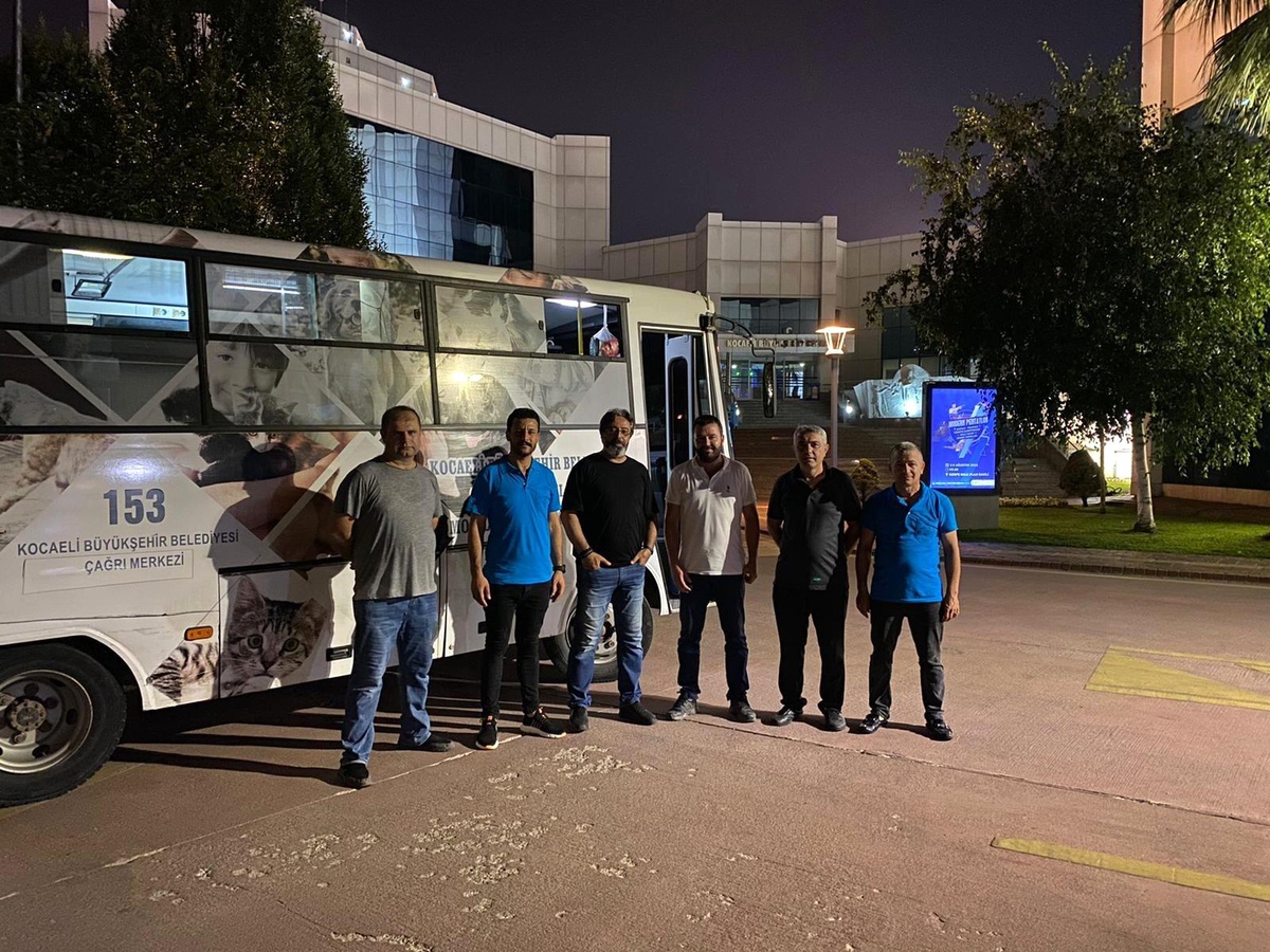 Yangından etkilenen hayvanları büyükşehir tedavi edecek