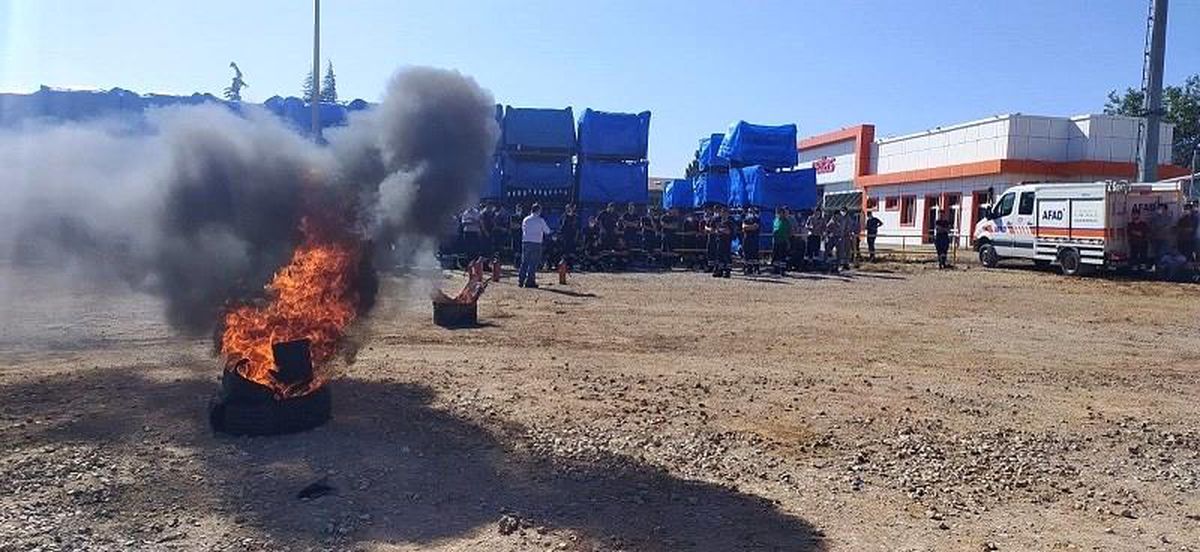 AFAD yangın eğitim faaliyetlerine hız verdi