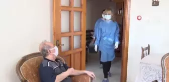 Felçli hasta, evde bakım hizmetiyle yeniden yürümeye başladı