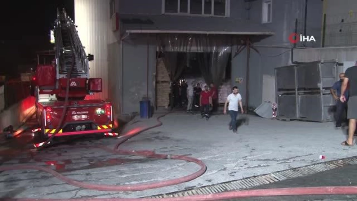 Son dakika haberi | Hadımköy\'deki ambalaj fabrikasında çıkan yangın paniğe sebep oldu