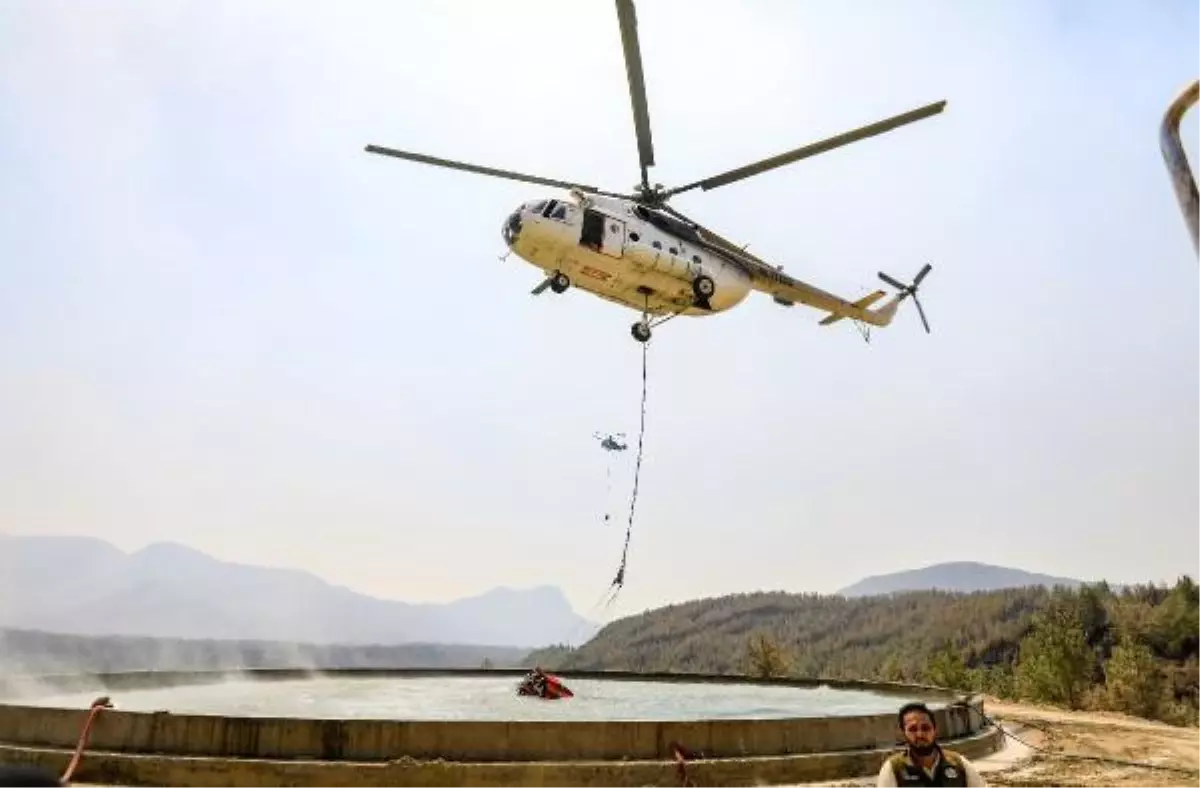 Son dakika: Manavgat\'taki büyük yangın 9\'uncu gününde (5)