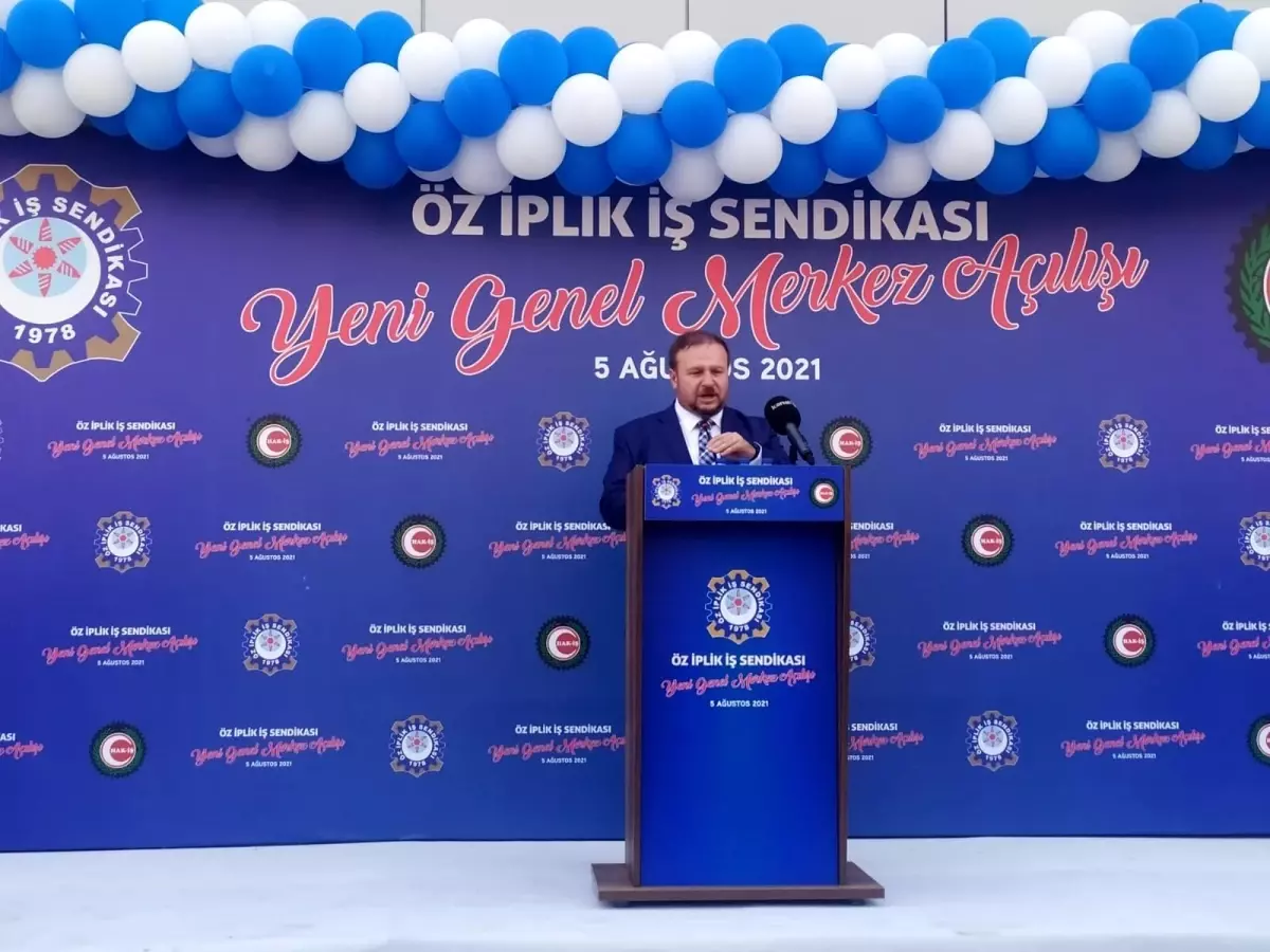 Öz İplik-İş yeni hizmet binası törenle açıldı